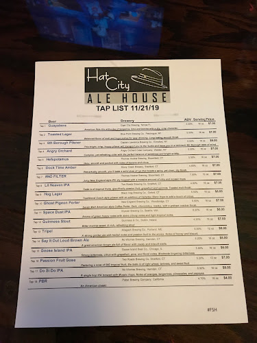 Hat City Ale House - Hospitality and gastronomy