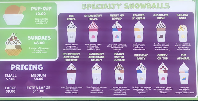 Opinii despre Leapy’s & Crocky’s Ice Cream & Snowballs în Florence - Hospitality and gastronomy