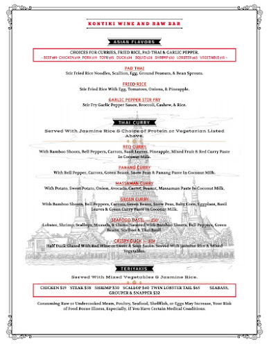 Comentarii opinii despre Kontiki Wine & Raw Bar Restaurant