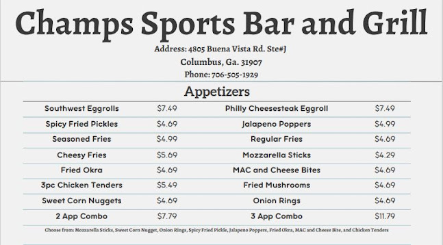 Champs Sports Bar and Grill - Columbus